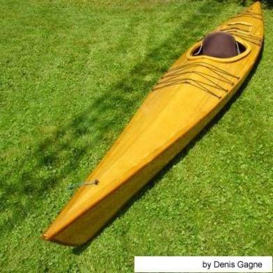 The Resolute kayak from Bear Mountain Boats is a large capacity shorter kayak for heavier paddlers