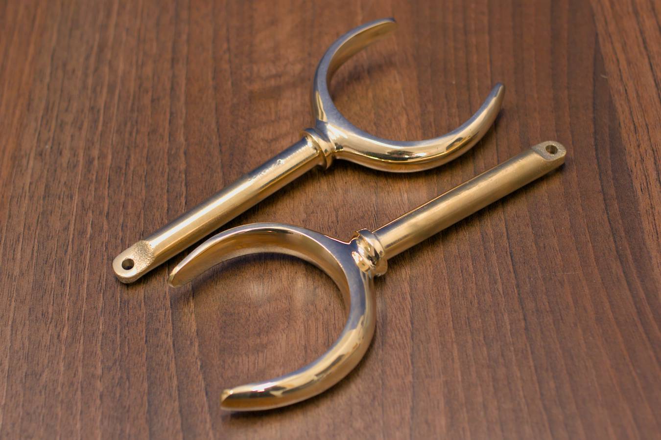 Silicon bronze open-top rowlocks