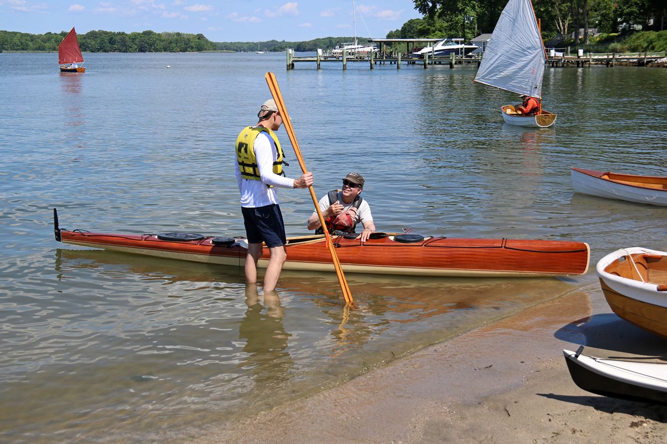 The Runner is a fast expedition sea kayak for comfort and speed in rough water