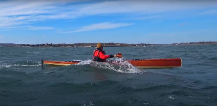 The Runner is a fast expedition sea kayak for comfort and speed in rough water