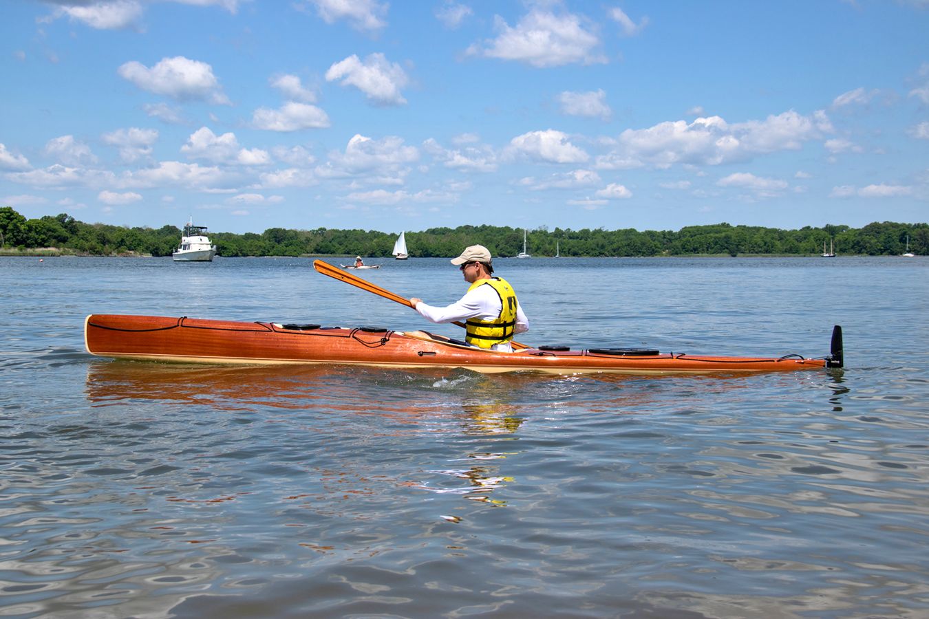 The Runner is a fast expedition sea kayak for comfort and speed in rough water