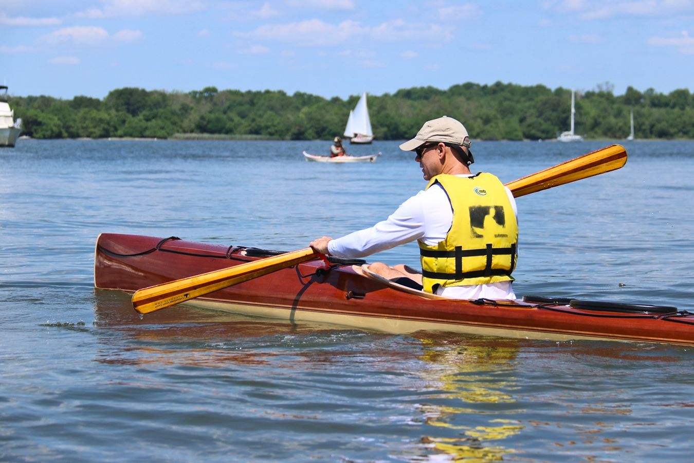 The Runner is a fast expedition sea kayak for comfort and speed in rough water