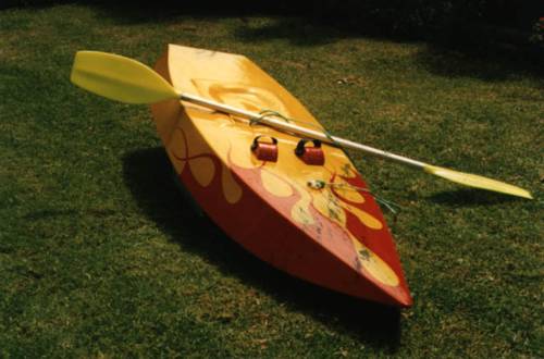 Russki - a short surfski for catching waves and manoeuvring in surf