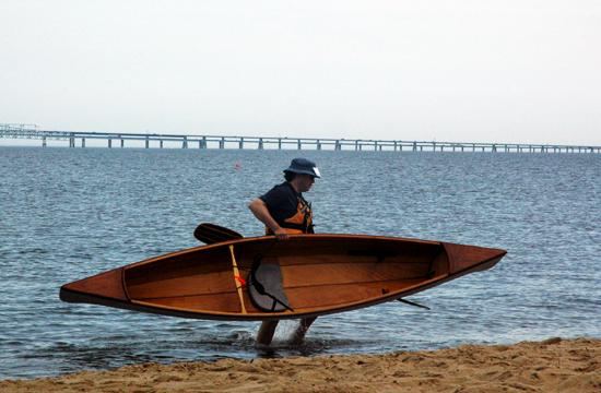 Easy to pick up and carry open canoe from Fyne Boat Kits