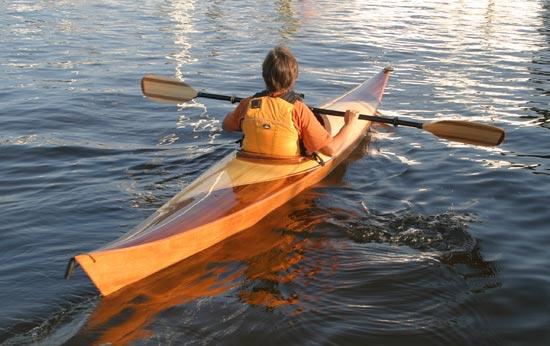 Cedar deck Shearwater kayak kit