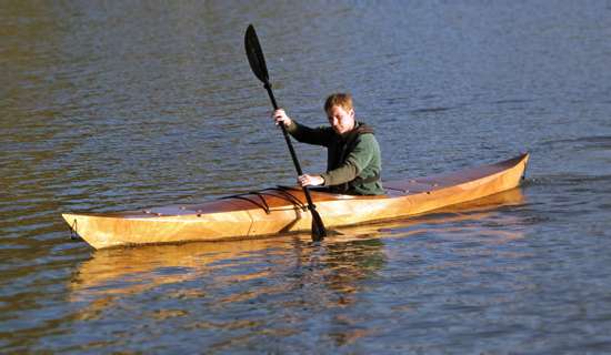 Sectional Shearwater Sport sea kayak