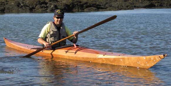 Responsive lightweight kayak Shearwater