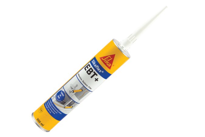 Sikaflex EBT+ adhesive sealant in a 300ml cartridge