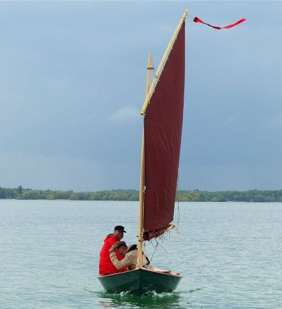 The Skerry Raid is a rowing and sailing boat for coastal expeditions