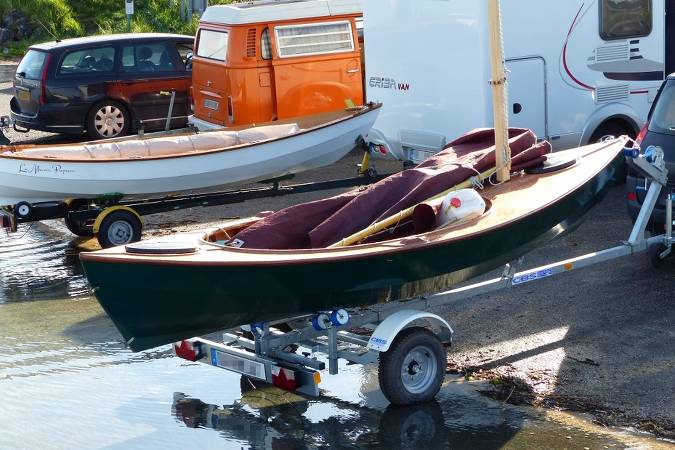 The Skerry Raid is a rowing and sailing boat for coastal expeditions