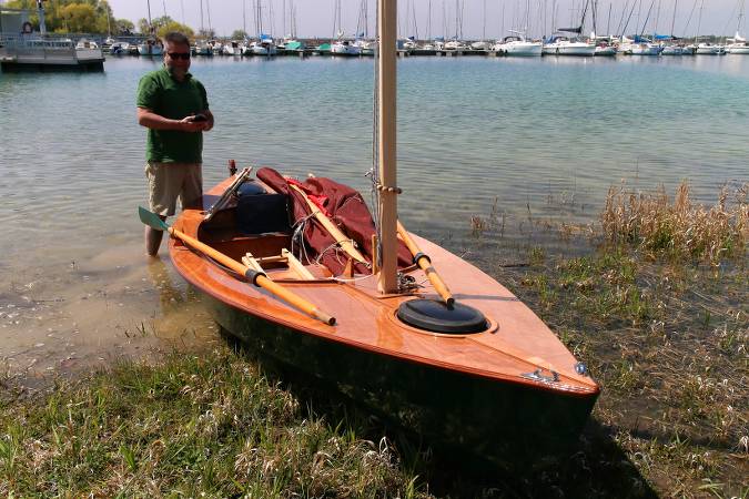 The Skerry Raid is a rowing and sailing boat for coastal expeditions