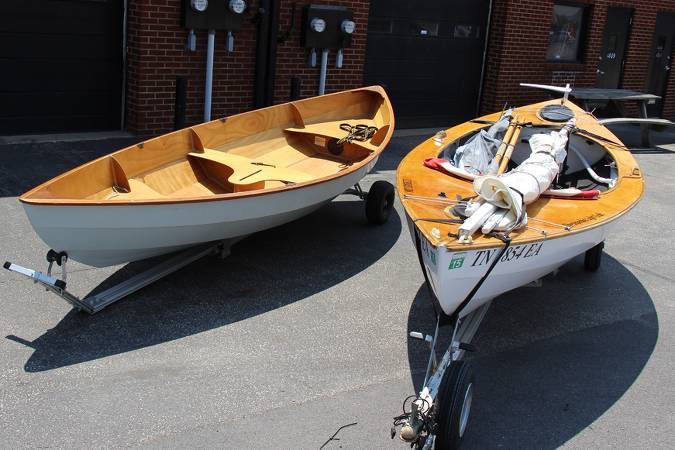 The Skerry Raid is a rowing and sailing boat for coastal expeditions