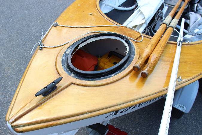 The Skerry Raid is a rowing and sailing boat for coastal expeditions