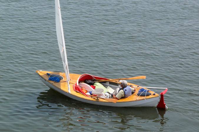 The Skerry Raid is a rowing and sailing boat for coastal expeditions