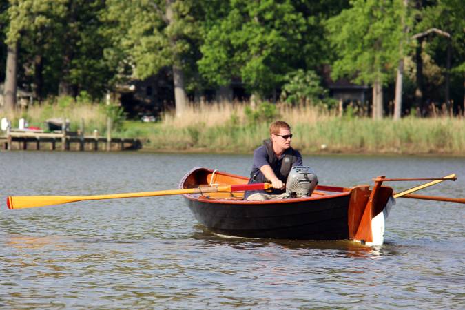 Southwester Dory rowing boat