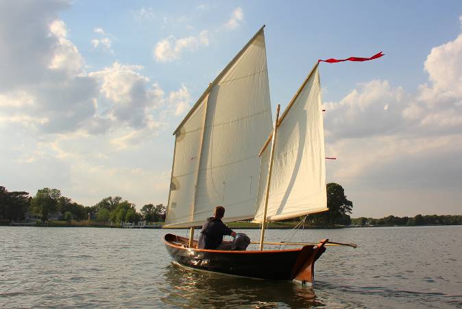 Southwester Dory sailing boat