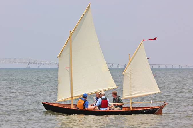 Southwester Dory sailing boat