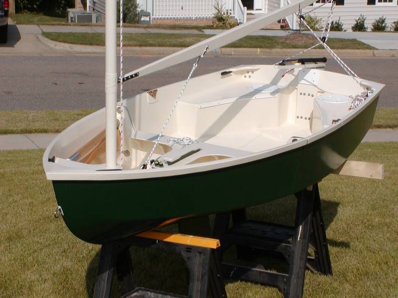 The Spindrift Nesting Dinghy comes apart for storage