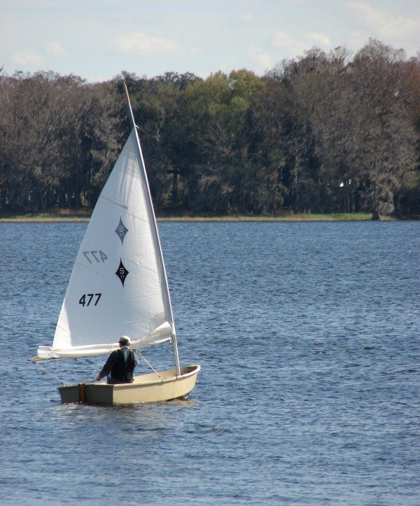 The Spindrift sailing dinghy