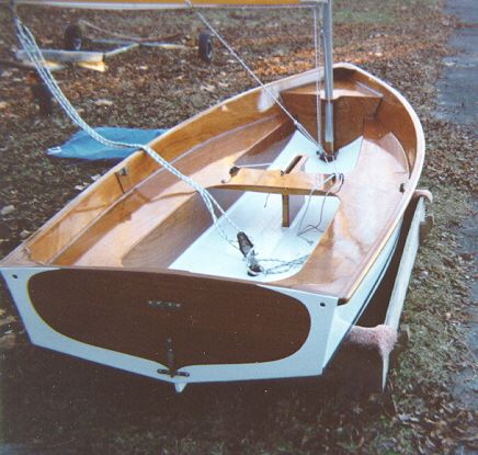 The Spindrift sailing dinghy