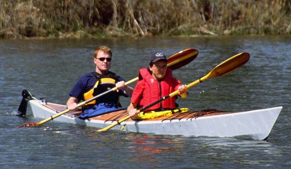 Sport tandem sea kayak