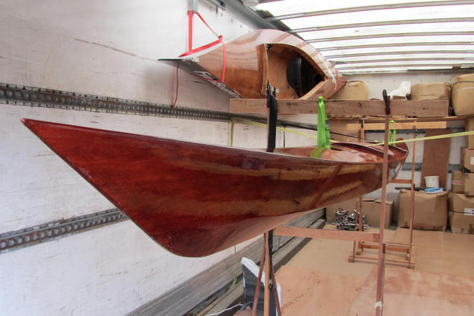 Building a Sport Tandem wooden sea kayak