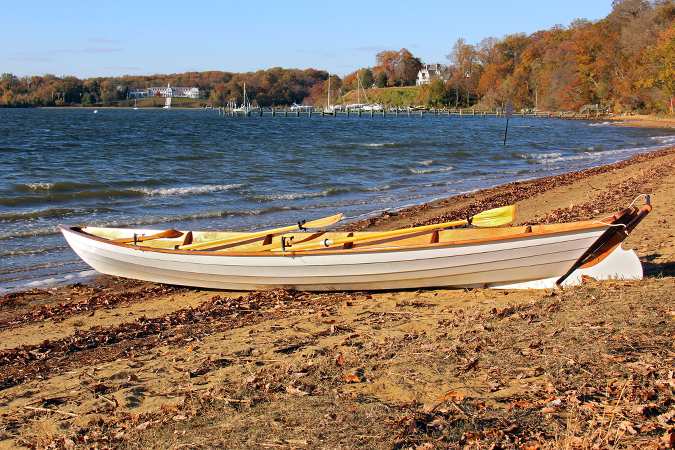 Team Dory multi-oared rowing boat