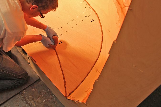 Building the teardrop caravan - internal fillets