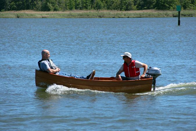 The Tenderly Dinghy also makes a good motor boat