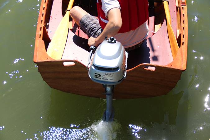 The Tenderly Dinghy also makes a good motor boat