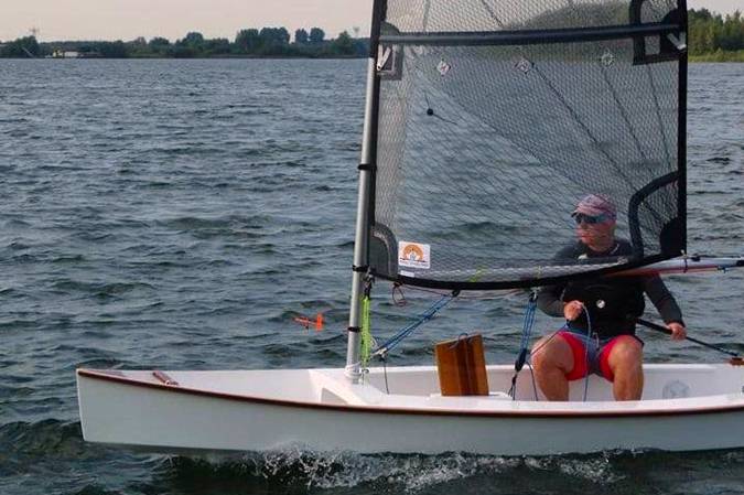 The Viola 14 is a lightweight sailing canoe with dinghy performance