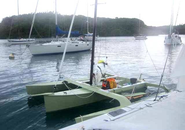 The fast and comfortable W17 sailing trimaran