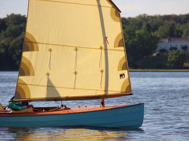 The Waterlust sailing canoe is designed for high-performance expedition cruising