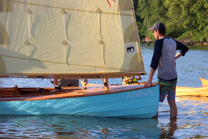 The Waterlust sailing canoe is designed for high-performance expedition cruising