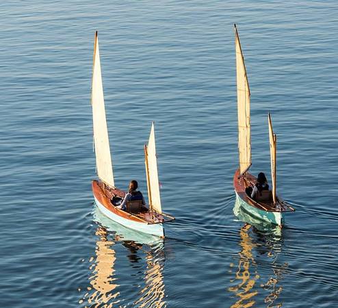 The Waterlust sailing canoe is designed for high-performance expedition cruising