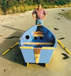 Golden Bay sailing boat built from plans from Fyne Boat Kits