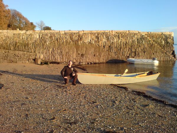 Mollyhawk rowing boat plans UK from Fyne Boat Kits