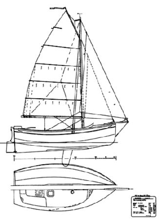 Plans for a Welsford Pilgrim sailing boat from Fyne Boat Kits