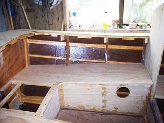 Welsfords plans from Fyne Boat Kits as used by Bob Denham to build a Pilgrim