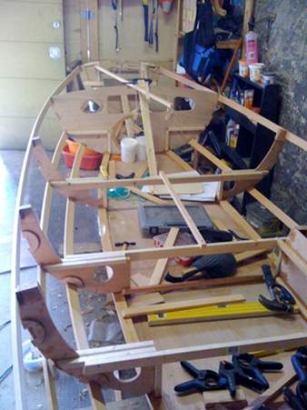 Welsford Walkabout sailing dinghy build