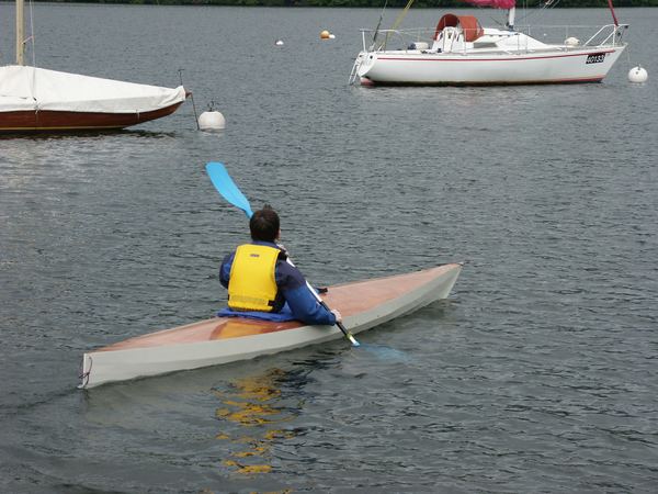 Wooden kayak plans multi chined diy from Fyne Boat Kits