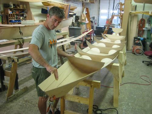 Building a tandem wherry kit