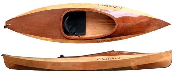 Plan of a wood duck kayak