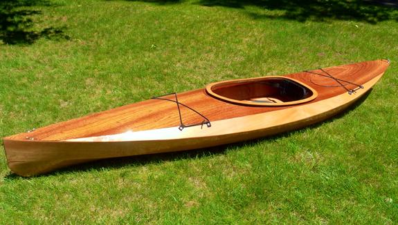 The Wood Duck 12 recreational wooden kayak