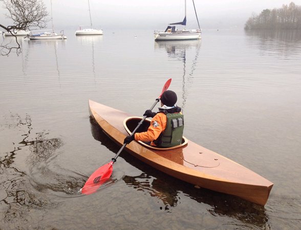 Wood Duck wooden kit boat