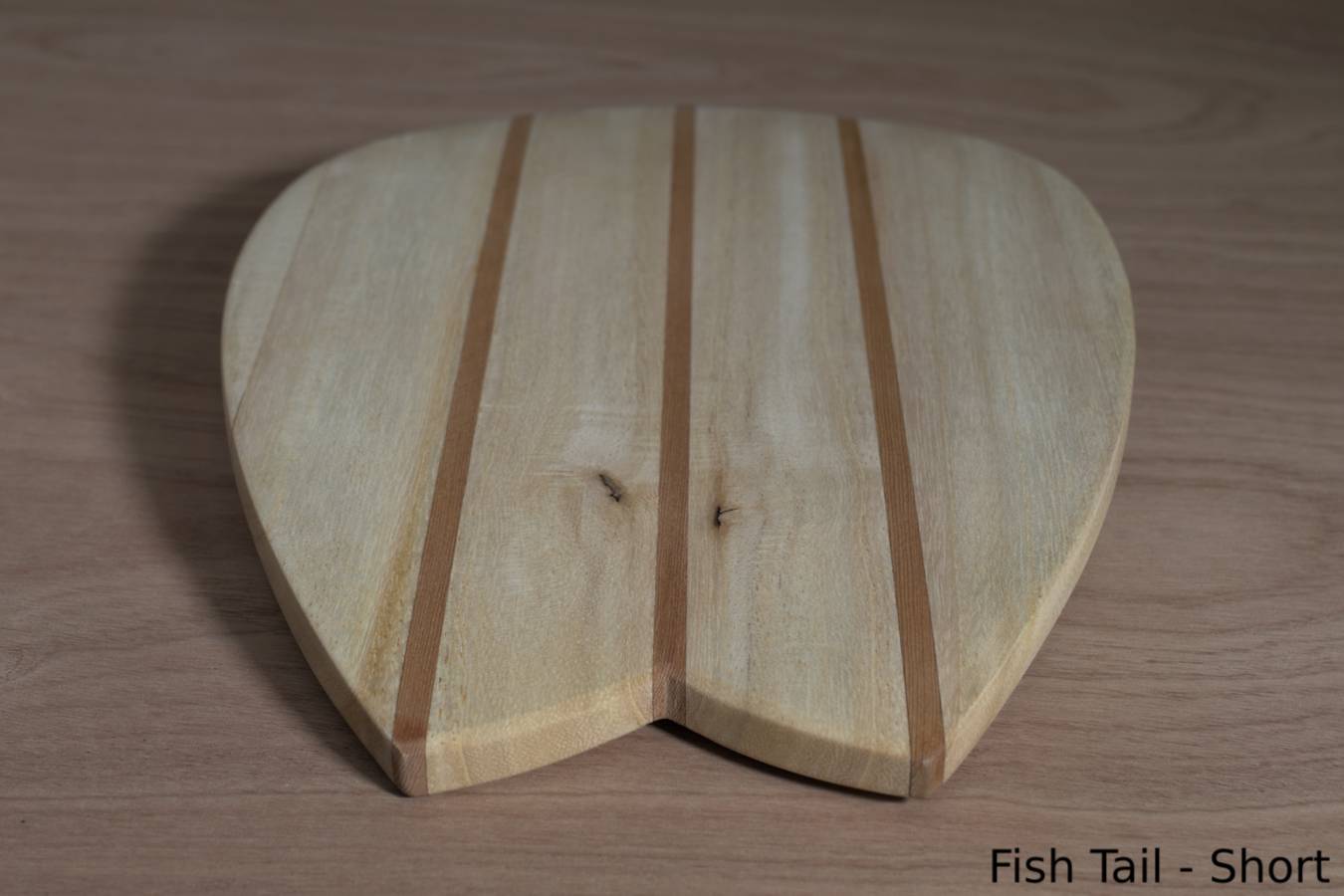 Fish Tail (short) wooden handplane handmade by Fyne Boat Kits