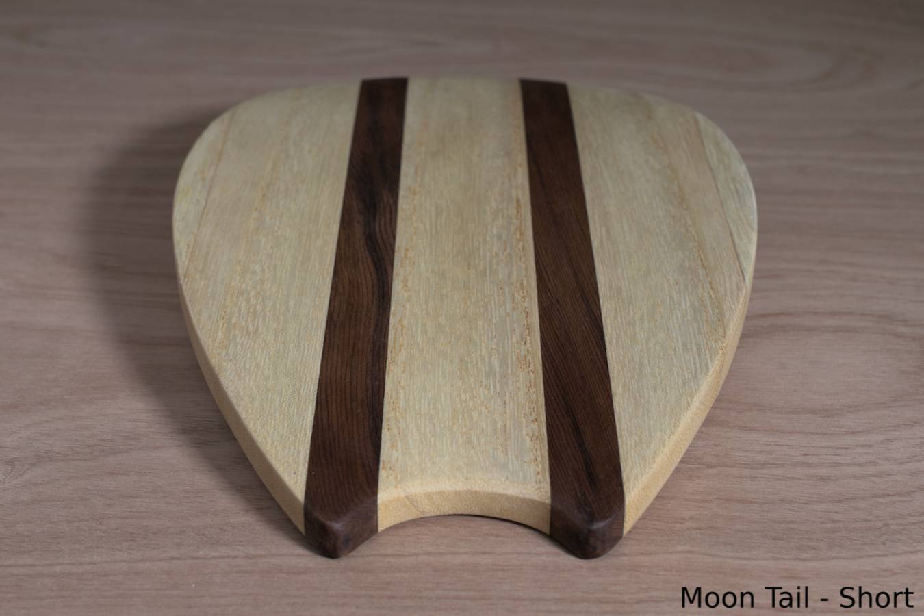 Moon Tail (short) wooden handplane handmade by Fyne Boat Kits