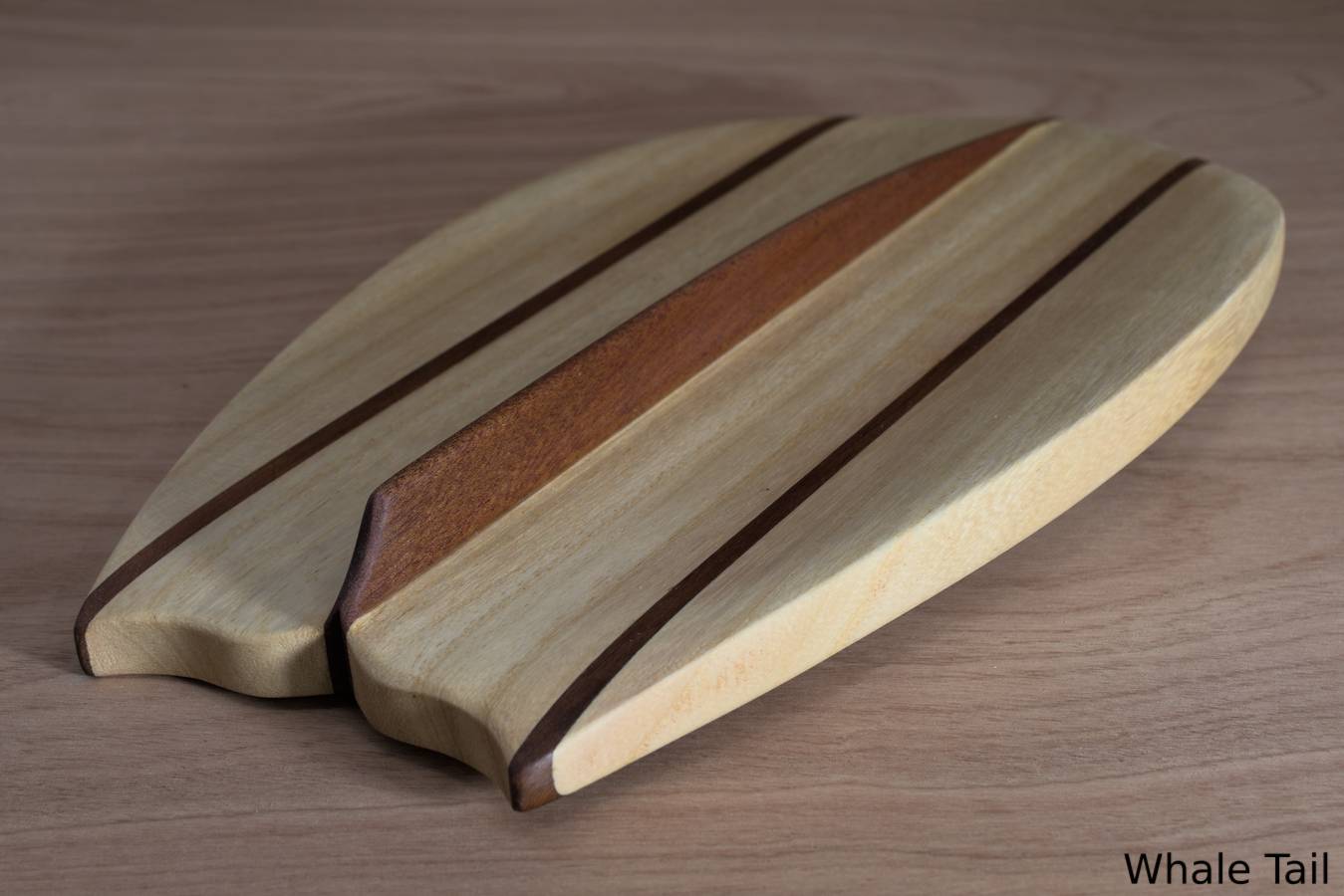 Whale Tail wooden handplane handmade by Fyne Boat Kits