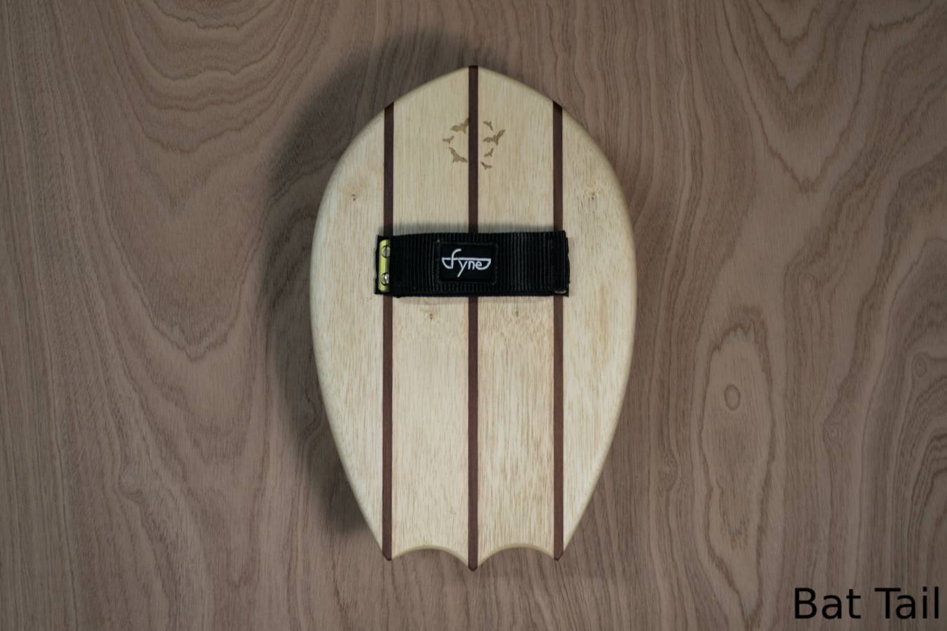 Bat Tail wooden handplane handmade by Fyne Boat Kits