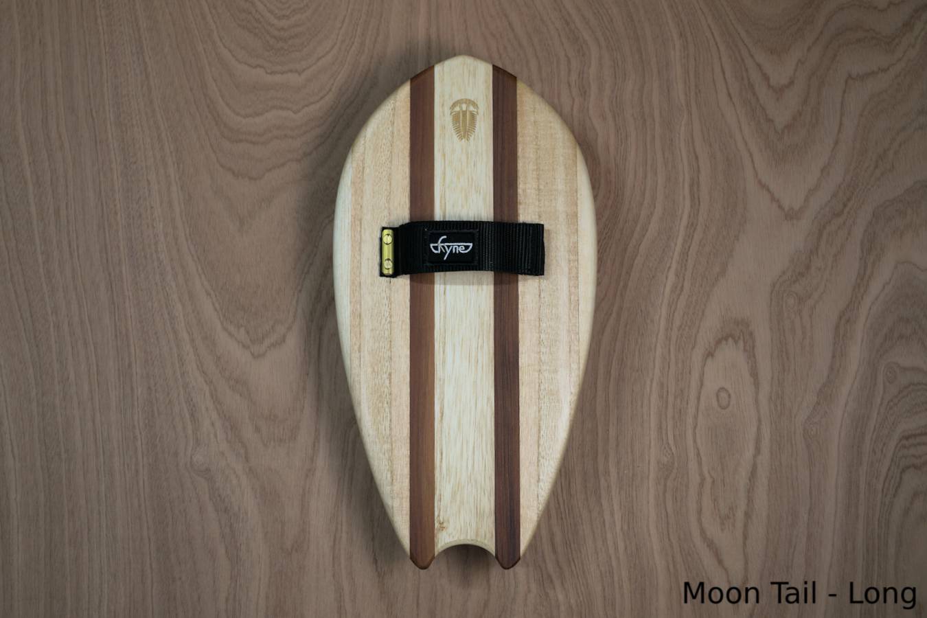Moon Tail (long) wooden handplane handmade by Fyne Boat Kits